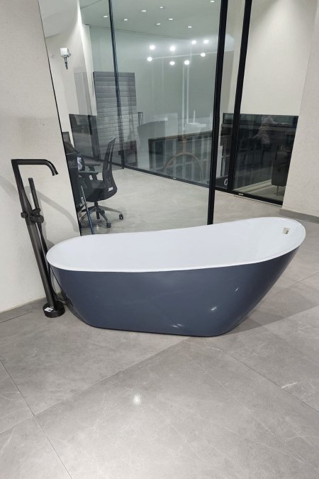 بانيو فري ستاند رمادي